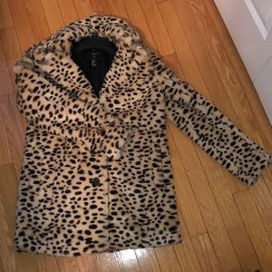 Forever 21 Cheetah Coat